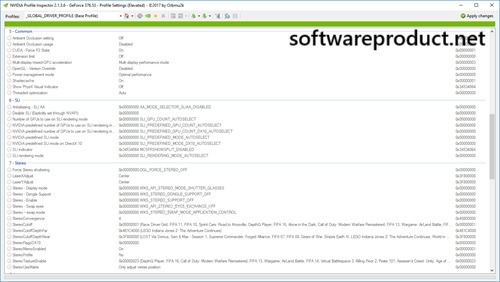 Nvidia Profile Inspector