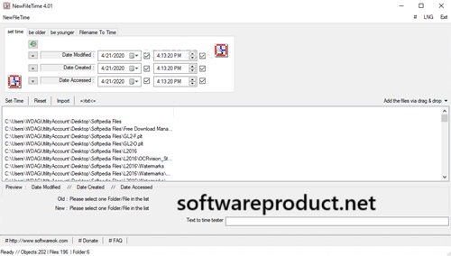 NewFileTime